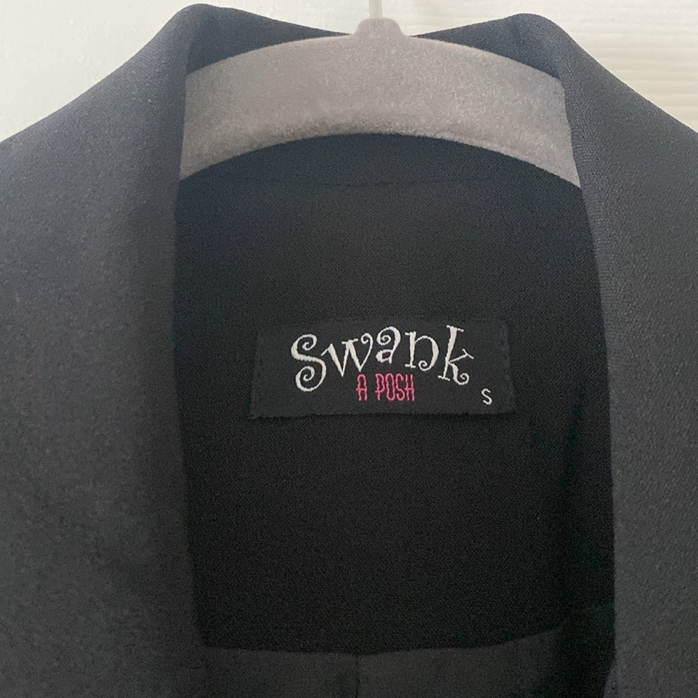 Exaggerated Shoulder Maxi Blazer Coat Balenciaga Vibes - Picture 5 of 8